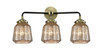 Chatham - 3 Light - 24 inch - Black Antique Brass - Bath Vanity Light (284-3W-BAB-G146-LED)