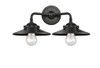 Railroad - 2 Light - 16 inch - Oil Rubbed Bronze - Bath Vanity Light (284-2W-OB-M5-OB)