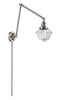 Oxford - 1 Light - 8 inch - Brushed Satin Nickel - Swing Arm (238-SN-G532-LED)
