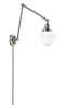 Oxford - 1 Light - 8 inch - Brushed Satin Nickel - Swing Arm (238-SN-G531)