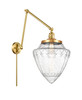 Bullet - 1 Light - 12 inch - Satin Gold - Swing Arm (238-SG-G664-12)