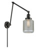 Stanton - 1 Light - 6 inch - Matte Black - Swing Arm (238-BK-G262-LED)