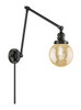 Beacon - 1 Light - 6 inch - Matte Black - Swing Arm (238-BK-G208-6)