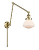 Olean - 1 Light - 9 inch - Antique Brass - Swing Arm (238-AB-G321)