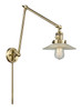 Halophane - 1 Light - 9 inch - Antique Brass - Swing Arm (238-AB-G2)