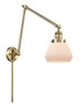 Fulton - 1 Light - 8 inch - Antique Brass - Swing Arm (238-AB-G171-LED)