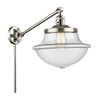 Oxford - 1 Light - 12 inch - Polished Nickel - Swing Arm (237-PN-G542-LED)