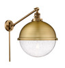 Hampden - 1 Light - 13 inch - Brushed Brass - Swing Arm (237-BB-HFS-124-BB)