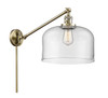Bell - 1 Light - 12 inch - Antique Brass - Swing Arm (237-AB-G72-L-LED)