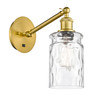 Candor - 1 Light - 5 inch - Satin Gold - Sconce (317-1W-SG-G352)