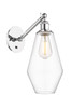 Cindyrella - 1 Light - 7 inch - Polished Chrome - Sconce (317-1W-PC-G652-7-LED)