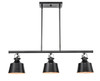 Provin - 3 Light - 36 inch - Matte Black - Cord hung - Island Light (370-3I-BK-M)