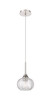Berkshire - 1 Light - 7 inch - Polished Nickel - Cord Hung - Pendant (323-1P-PN-G323-7CL)