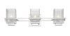 Wellfleet - 3 Light - 24 inch - Polished Chrome - Bath Vanity Light (310-3W-PC-CL-LED)
