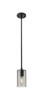 Crown Point - 1 Light - 5 inch - Matte Black - Pendant (434-1S-BK-G434-7SM)