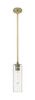 Crown Point - 1 Light - 5 inch - Brushed Brass - Pendant (434-1S-BB-G434-12SDY)