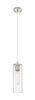 Crown Point - 1 Light - 5 inch - Polished Nickel - Pendant (434-1P-PN-G434-12CL)