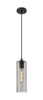 Crown Point - 1 Light - 5 inch - Matte Black - Pendant (434-1P-BK-G434-12SM)