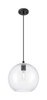 Crown Point - 1 Light - 10 inch - Matte Black - Pendant (434-1P-BK-G122-10)