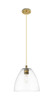 Crown Point - 1 Light - 9 inch - Brushed Brass - Pendant (434-1P-BB-GBD-92)