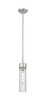 Empire - 1 Light - 3 inch - Satin Nickel - Pendant (429-1S-SN-G429-11CL)