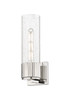 Bolivar - 1 Light - 5 inch - Polished Nickel - Sconce (428-1W-PN-G428-12SDY)