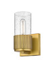 Bolivar - 1 Light - 5 inch - Brushed Brass - Sconce (428-1W-BB-G428-7SDY)