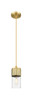 Bolivar - 1 Light - 5 inch - Brushed Brass - Pendant (428-1P-BB-G428-7SDY)