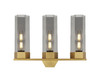 Claverack - 3 Light - 22 inch - Brushed Brass - Bath Vanity Light (427-3W-BB-G427-14SM)