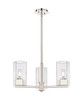Claverack - 3 Light - 22 inch - Polished Nickel - Pendant (427-3CR-PN-G427-9CL)