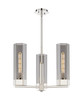 Claverack - 3 Light - 22 inch - Polished Nickel - Pendant (427-3CR-PN-G427-14SM)