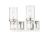Utopia - 2 Light - 15 inch - Polished Nickel - Bath Vanity Light (426-2W-PN-G426-8CL)
