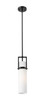Utopia - 1 Light - 5 inch - Matte Black - Pendant (426-1S-BK-G426-15WH)