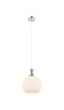 Astor - 1 Light - 10 inch - Polished Nickel - Cord hung - Mini Pendant (415-1P-PN-G121-10)