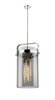 Pilaster - 4 Light - 12 inch - Polished Nickel - Pendant (413-4SL-PN-G413-4S-12SM)