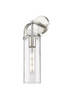 Pilaster - 1 Light - 4 inch Glass - Satin Nickel - Sconce (413-1W-SN-G413-1W-4SDY)