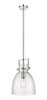 Newton Bell - 1 Light - 10 inch - Polished Nickel - Mini Pendant (411-1SM-PN-G412-10SDY)