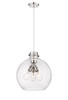 Newton Sphere - 3 Light - 18 inch - Polished Nickel - Cord hung - Pendant (410-3PL-PN-G410-18SDY)