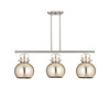 Newton Sphere - 3 Light - 42 inch - Satin Nickel - Island Light (410-3I-SN-M410-10SN)
