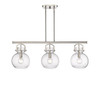 Newton Sphere - 3 Light - 42 inch - Polished Nickel - Island Light (410-3I-PN-G410-10SDY)