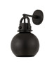 Newton Sphere - 1 Light - 8 inch - Matte Black - Sconce (410-1W-BK-M410-8BK)