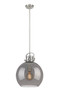 Newton Sphere - 1 Light - 14 inch - Satin Nickel - Pendant (410-1SL-SN-G410-14SM)