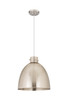 Newton Bell - 1 Light - 16 inch - Satin Nickel - Cord hung - Pendant (410-1PL-SN-M412-16SN)
