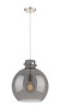 Newton Sphere - 1 Light - 14 inch - Polished Nickel - Cord hung - Pendant (410-1PL-PN-G410-14SM)