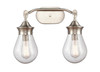 Genesis - 2 Light - 18 inch - Satin Nickel - Bath Vanity Light (414-2W-SN-6SDY)