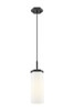 Blakeley - 1 Light - 5 inch - Matte Black - Pendant (463-1P-BK-G463-12WH)