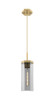 Blakeley - 1 Light - 5 inch - Brushed Brass - Pendant (463-1P-BB-G463-12SM)