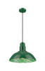 Langston - 1 Light - 16 inch - Green - Cord hung - Pendant (455-1P-16GR)