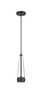Milan - 1 Light - 4 inch - Matte Black - Pendant (452-1P-BK)