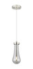 Owego - 1 Light - 5 inch - Satin Nickel - Pendant (451-1P-SN-G451-4SM)